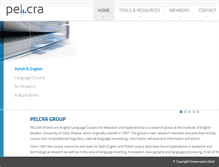 Tablet Screenshot of pelcra.pl
